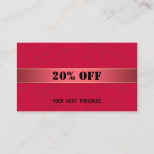 Cadeaubon Visitekaartje