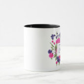 Cadeaubon voor aangepast monogram Moederdag Mok (Midden)