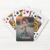 Cadeaubon voor aangepaste fotoserie pokerkaarten