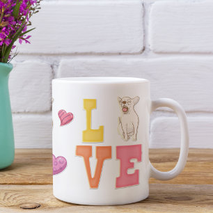 Cadeaubon voor Chihuahuahondliefhebbers met Valent Koffiemok