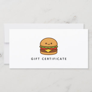 Cadeaubon voor Cute Burger Restaurant