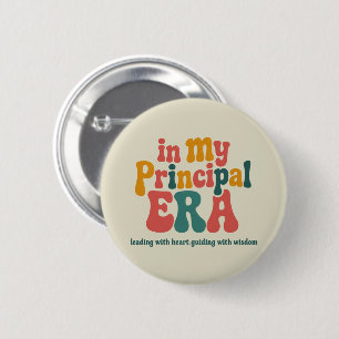 Cadeaubon voor directeur in mijn directietijd Teru Ronde Button 5,7 Cm
