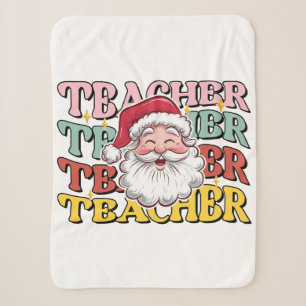 Cadeaubon voor docent Kerstman Docent Sherpa Deken