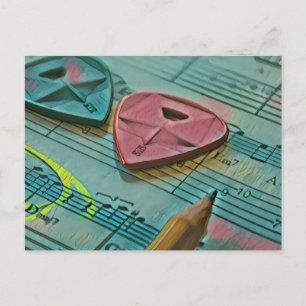 Cadeaubon voor een gitarist briefkaart
