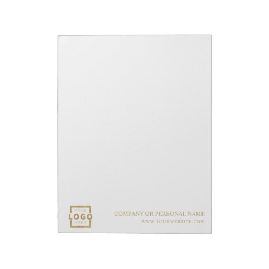 Cadeaubon voor eigen Logo bedrijf Notitieblok (Gedraaid)