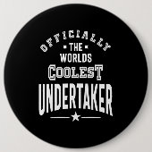 Cadeaubon voor functieteken van de onderneming ronde button 6,0 cm (Voorkant)