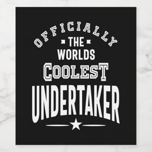 Cadeaubon voor functieteken van de onderneming wijn etiket (Enkel label)