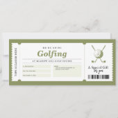 Cadeaubon voor golfoctrip kaart (Voorkant)