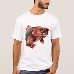 Cadeaubon voor hengelaar met monsterkarper t-shirt