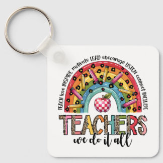 Cadeaubon voor leerkrachten | Leerkrachten doen al Sleutelhanger