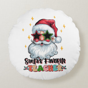 Cadeaubon Voor Leraar Sinterklaas' Favoriete Ler Rond Kussen