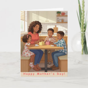 Cadeaubon voor mama Moederdag kaart