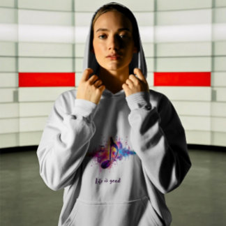 Cadeaubon voor muziek liefhebbers trui, Creatieve Hoodie