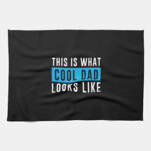 Cadeaubon voor opa Coolste papa ooit Theedoek