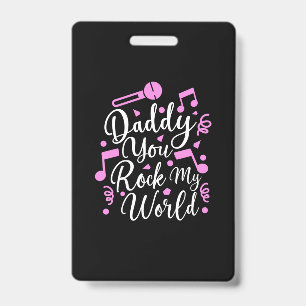 Cadeaubon voor opa Papa je laat mijn wereld schu Badge