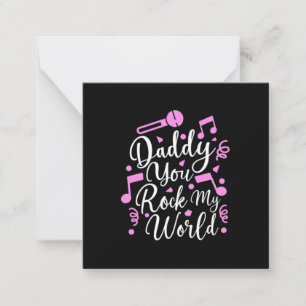 Cadeaubon voor opa Papa je laat mijn wereld schu Notitiekaartje