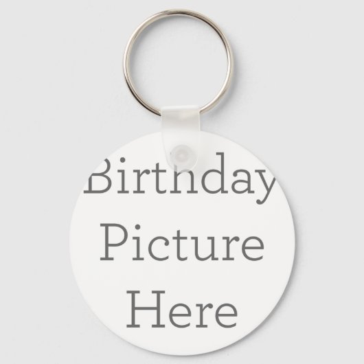 Metalen Cirkel sleutelhangers, 5,1 cm (Voorkant)