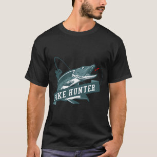 Cadeaubon voor snoekvissers en sportvissers t-shirt