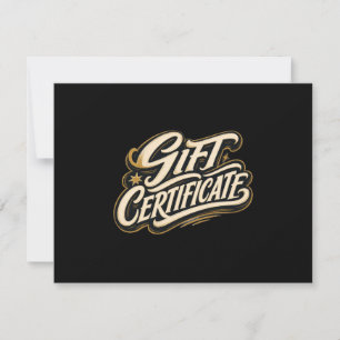 Cadeaubon voor vintage beige zwarte zakensalon