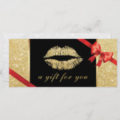 Cadeaubonnen | Glitter Lips Beauty Salon (Voorkant / Achterkant)