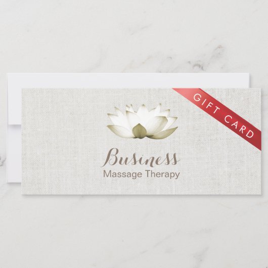 Cadeaubonnen | Lotus Therapy Salon & SPA (Voorkant)