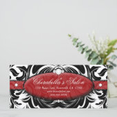 Cadeaubonnen Mode Salon Jewelry Damask (Staand voorkant)