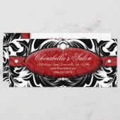 Cadeaubonnen Mode Salon Jewelry Damask (Voorkant / Achterkant)