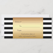 Cadeaubonnen | Rode lips moderne stripsalon (Achterkant)