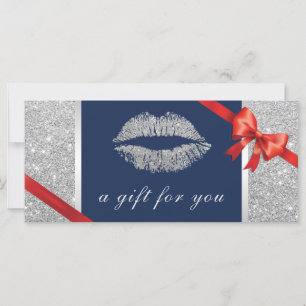 Cadeaubonnen Silver Glam Lips Beauty Salon