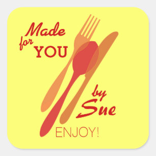 Cadeaubonnen voor baken en koken - Labels