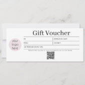 Cadeaubonnen voor kleine bedrijven QR Code (Voorkant)