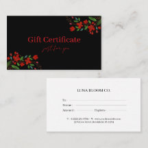 Cadeaubons voor bedrijven en kleine ondernemingen