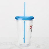 Cadeaubont voor gematchte neef- en nevenbril acryl drinkbeker (Rechts)