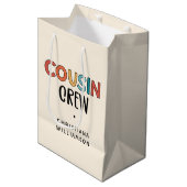 Cadeaubont voor gematchte neef- en nevenbril medium cadeauzakje (Voorkant Gekanteld)