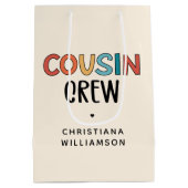 Cadeaubont voor gematchte neef- en nevenbril medium cadeauzakje (Achterkant)