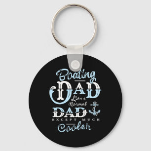Cadeauboot voor papa voor Vaderdag bootmannen Sleutelhanger