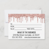 Cadeaucertificaat Dog Grooming Pet Vet Boarding (Achterkant)