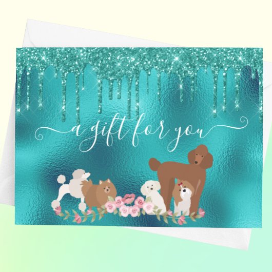 Cadeaucertificaat Dog Grooming Pet Vet Boarding