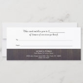 Cadeaucertificaat Reiki Master & Energy Health (Achterkant)