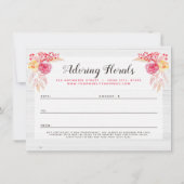 Cadeaucertificaat Shabby Chic Rozen & Rustige Flor (Achterkant)