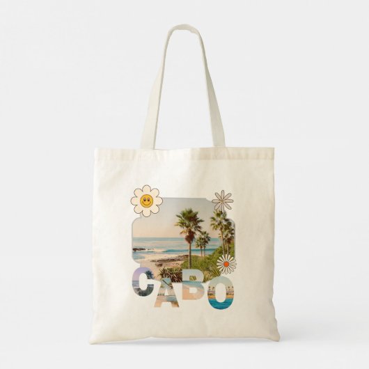 Cadeaucode, cabo san verde, cabo san lucas tote bag (Achterkant)
