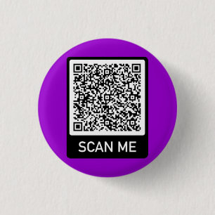 Cadeaucode QR Scangegevens Button - Uw kleuren