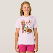Cadeaucode voor aangepaste naam Thanksgiving T-shirt (Voorkant volledig)