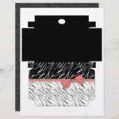 Cadeaudoos, DIY, patroon, lay-out, snit, lijm, dec (Voorkant / Achterkant)