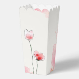 Cadeaudoos. "Klaprozen" Bedankdoosjes