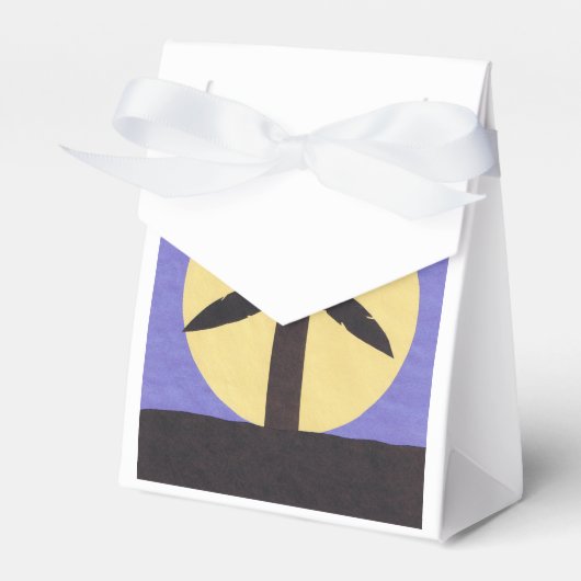 Cadeaudoos met Palmstructuurontwerp Bedankdoosjes (Voorkant Zijde)