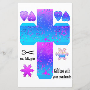 Cadeaudoos met uw eigen handen