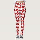 Cadeaudozen en kerstbomen Patroon Leggings (Voorkant)