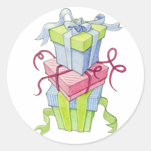 Cadeaudozen Sticker (Voorkant)