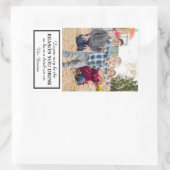 Cadeauetiket Rechthoekige Sticker (Tas)